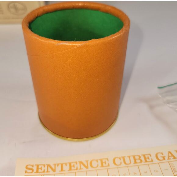 Vintage 1971 Scrabble Sentence Cube Board Game by Selchow & Righter - Picture 6 of 16